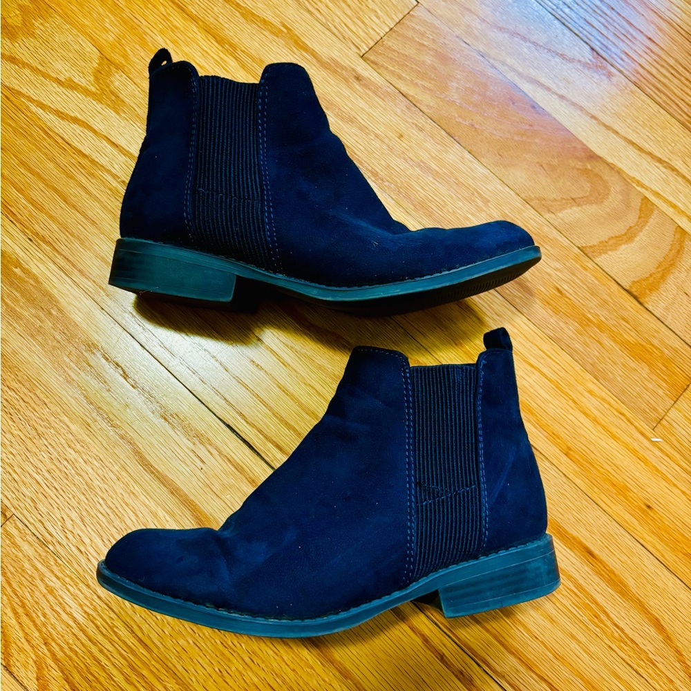 Navy Ankle Booties - Size 5